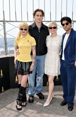 EMILY ALYN LIND Visits Empire State Building in New York City 06/11/2025