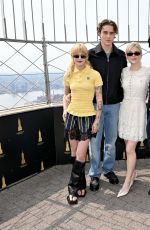 EMILY ALYN LIND Visits Empire State Building in New York City 06/11/2025