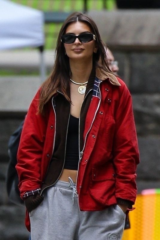 EMILY RATAJKOWSKI and DJ Orazio Out and About in New York City 05/31/2025