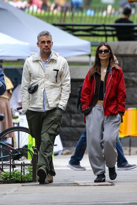 EMILY RATAJKOWSKI and DJ Orazio Out in New York 05/31/2025
