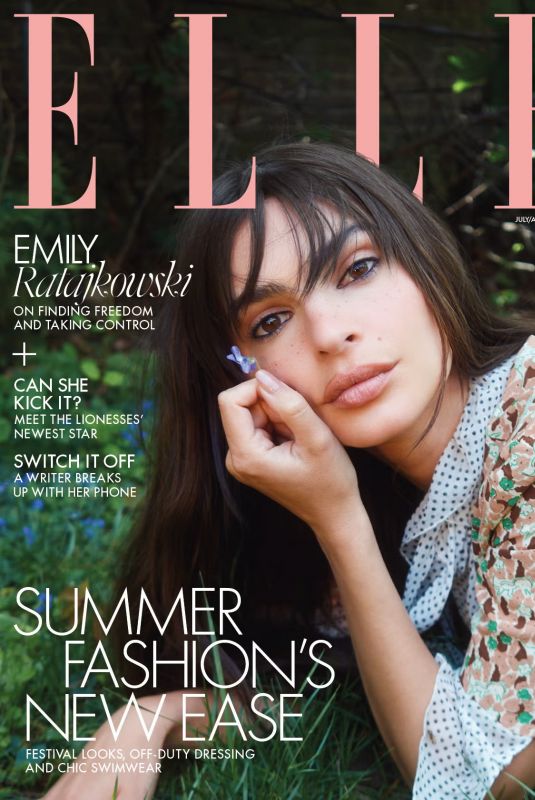 EMILY RATAJKOWSKI for Elle UK, July/August 2025