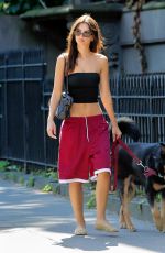 EMILY RATAJKOWSKI Out with Her Dog in Brooklyn 06/29/2025