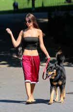 EMILY RATAJKOWSKI Out with Her Dog in Brooklyn 06/29/2025
