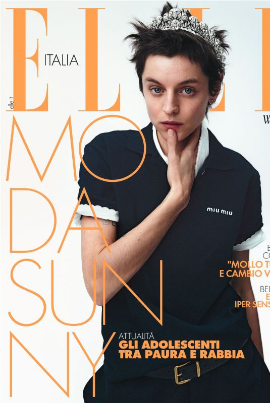 EMMA CORRIN for Elle Italy, June 2025