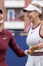 EMMA RADUCANU and KATIE BOUTLER at HSBC Championships in London 06/09/2025
