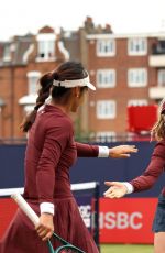 EMMA RADUCANU and KATIE BOUTLER Lose in Doubles Quarterfinal of HSBC Championships in London 06/11/2025