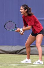 EMMA RADUCANU at a Practice Session at HSBC Championships in London 06/09/2025