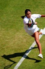 EMMA RADUCANU at a Practice Session at HSBC Championships in London 06/13/2025