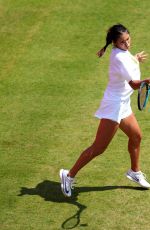 EMMA RADUCANU at a Practice Session at HSBC Championships in London 06/13/2025