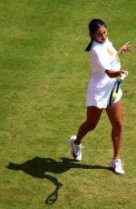 EMMA RADUCANU at a Practice Session at HSBC Championships in London 06/13/2025