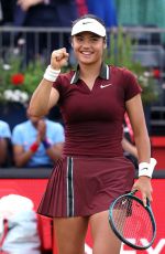 EMMA RADUCANU at First Round of HSBC Championship in London 06/10/2025