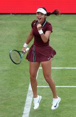 EMMA RADUCANU at First Round of HSBC Championship in London 06/10/2025