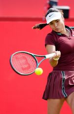 EMMA RADUCANU at First Round of HSBC Championship in London 06/10/2025
