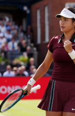 EMMA RADUCANU at First Round of HSBC Championship in London 06/10/2025