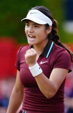 EMMA RADUCANU at First Round of HSBC Championship in London 06/10/2025