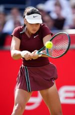 EMMA RADUCANU at First Round of HSBC Championship in London 06/10/2025