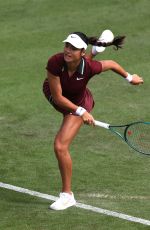 EMMA RADUCANU at First Round of Lexus Eastbourne Open in Eastbourne 06/24/2025