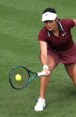 EMMA RADUCANU at First Round of Lexus Eastbourne Open in Eastbourne 06/24/2025