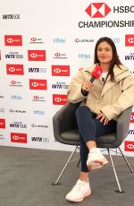 EMMA RADUCANU at Meets with Media at HSBC Championships in London 06/08/2025