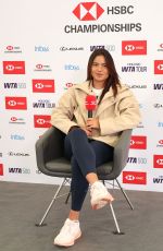 EMMA RADUCANU at Meets with Media at HSBC Championships in London 06/08/2025