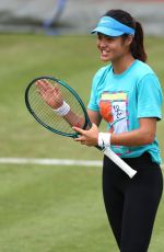 EMMA RADUCANU at Practice Session Ahead of HSBC Championships in London 06/08/2025