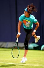 EMMA RADUCANU at Practice Session Ahead of HSBC Championships in London 06/08/2025