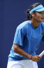 EMMA RADUCANU at Practice Session at Lexus Eastbourne Open in Eastbourne 06/22/2025