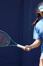 EMMA RADUCANU at Practice Session at Lexus Eastbourne Open in Eastbourne 06/22/2025