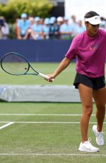 EMMA RADUCANU at Practice Session at Lexus Eastbourne Open in Eastbourne 06/25/2025