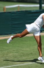 EMMA RADUCANU at Practice Session Before Wimbledon in London 06/27/2025