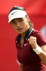 EMMA RADUCANU at Quarterfinal of HSBC Championships in London 06/13/2025