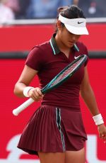 EMMA RADUCANU at Quarterfinal of HSBC Championships in London 06/13/2025