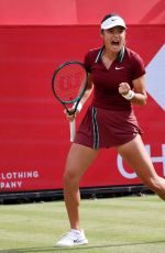 EMMA RADUCANU at Quarterfinal of HSBC Championships in London 06/13/2025