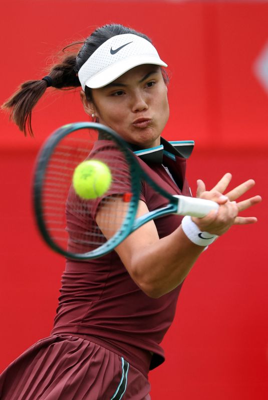 EMMA RADUCANU at Second Round of HSBC Championships in London 06/12/2025