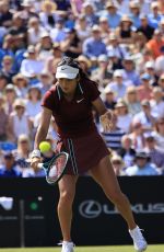 EMMA RADUCANU at Second Round of Lexus Eastbourne Open in Eastbourne 06/25/2025