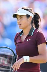 EMMA RADUCANU at Second Round of Lexus Eastbourne Open in Eastbourne 06/25/2025