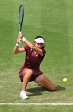 EMMA RADUCANU at Second Round of Lexus Eastbourne Open in Eastbourne 06/25/2025