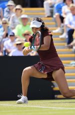 EMMA RADUCANU at Second Round of Lexus Eastbourne Open in Eastbourne 06/25/2025