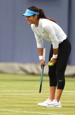 EMMA RADUCANU Practices for HSBC Championships in London 06/07/2025