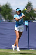 EMMA RADUCANU Practices for Lexus Eastbourne Open in Eastbourne 06/23/2025