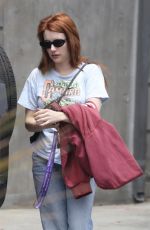 EMMA ROBERTS Leaves Brunch with a Friend in West Hollywood 06/04/2025