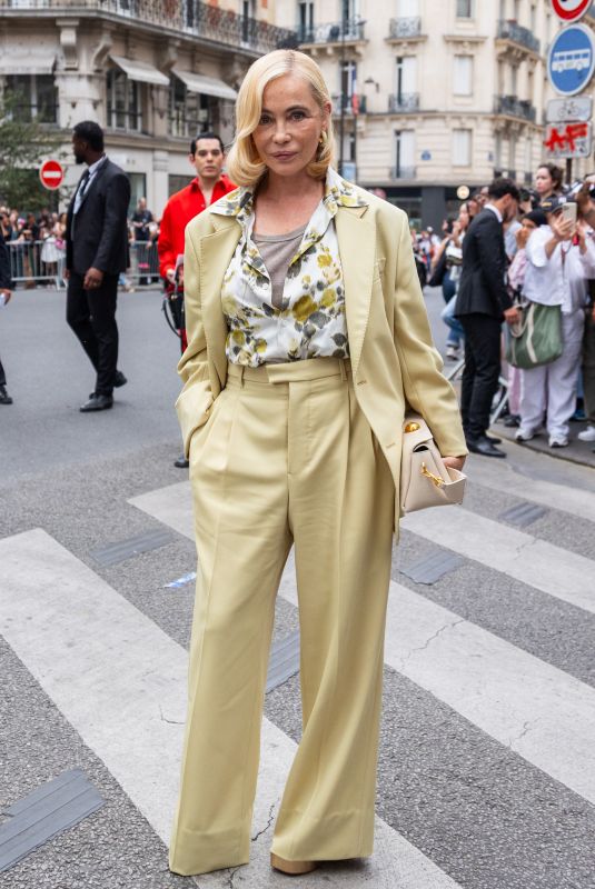EMMANUELLE BEART at Ami Show at Paris Fashion Week 06/25/2025