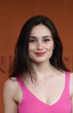 ESTHER ABRAMI at French Tennis Open at Roland Garros in Paris 06/01/2025