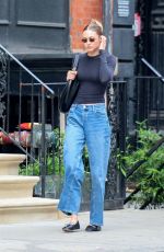 GIGI HADID Out and About in New York 06/12/2025