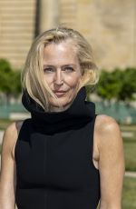 GILLIAN ANDERSON at Jacquemus Menswear Spring/Summer 2026 Show at Paris Fashion Week 06/29/2025