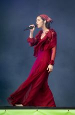 GRACIE ABRAMS Performs at Glastonbury Festival 2025 in Glastonbury 06/27/2025