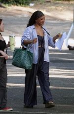 HALLE BAILEY Out and About in Rome 06/26/2025