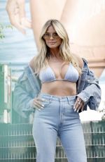 HEIDI KLUM at Calzedonia Billboard Presentation 06/16/2025