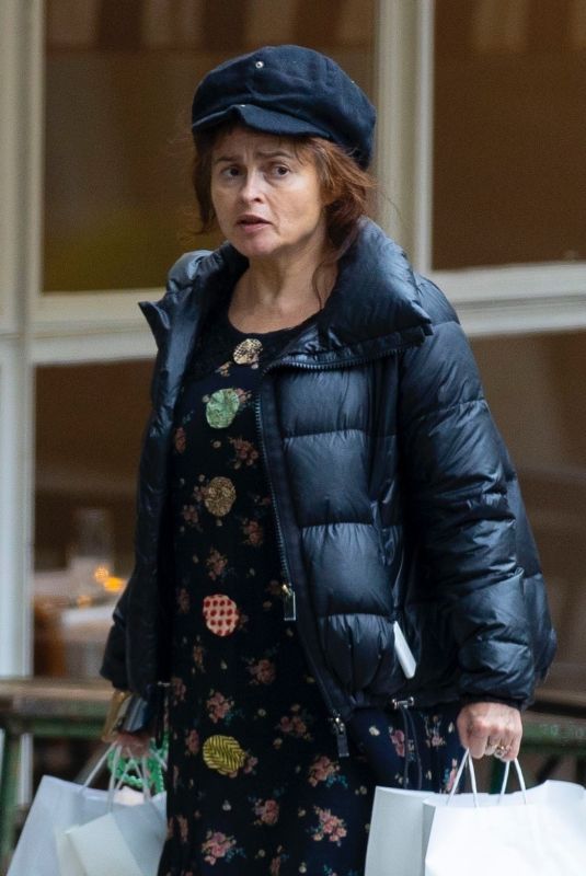 HELENA BONHAM CARTER Out and About in London 06/04/2025