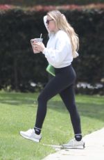 HILARY DUFF Out and About in Los Angeles 06/04/2025